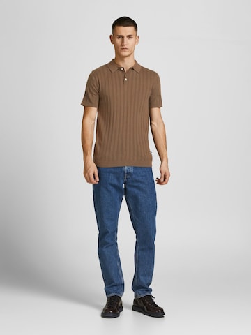 Pull-over 'Peter' JACK & JONES en marron