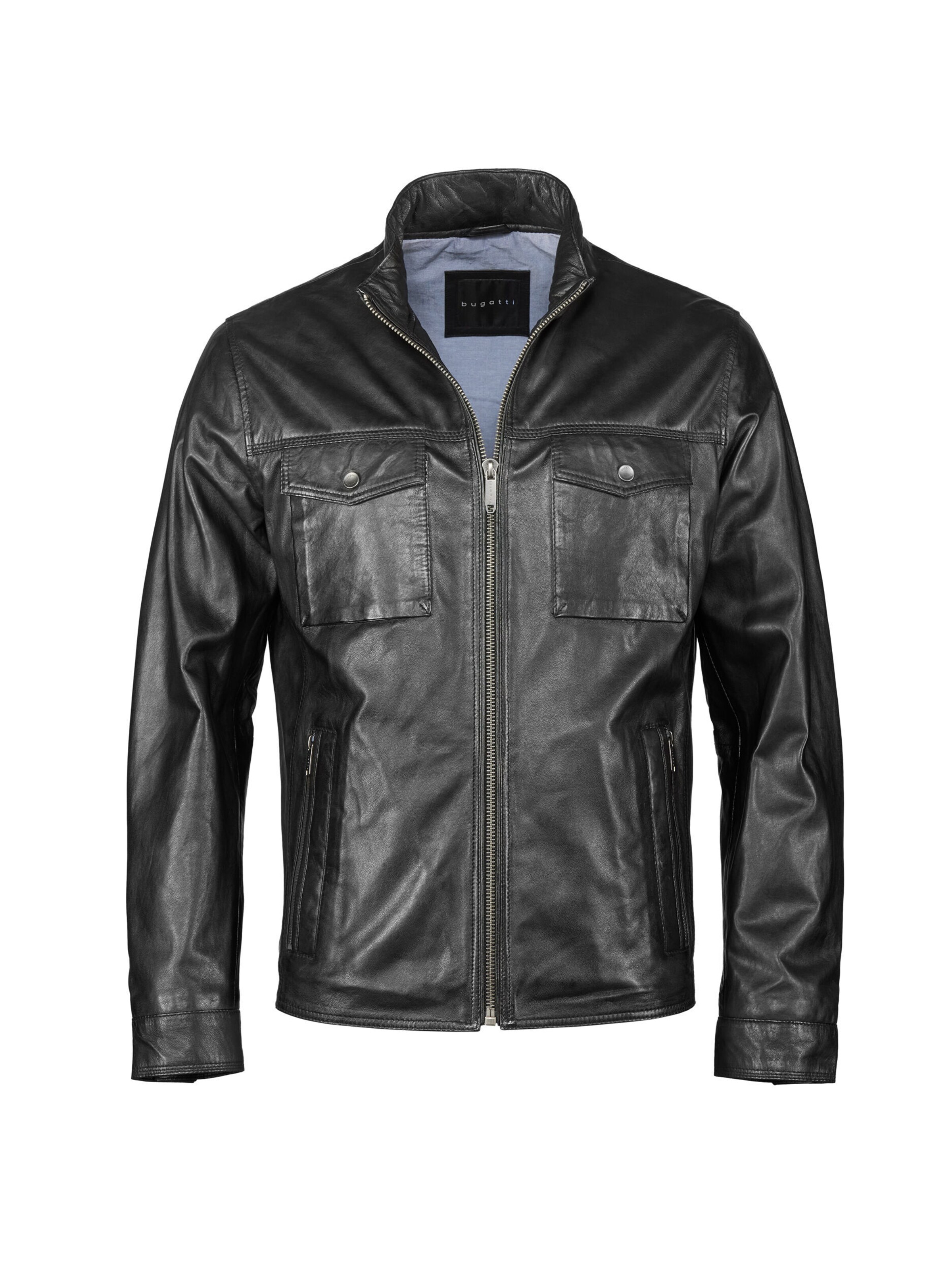 bugatti Between-season jacket 'BUNicolo' in Black: front
