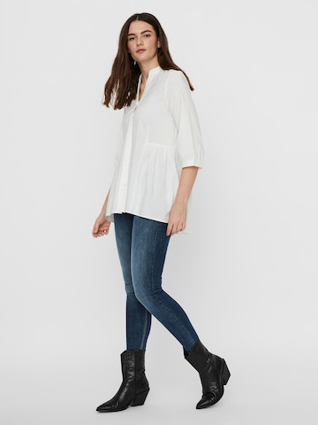 VERO MODA Bluse 'Clara' in Weiß