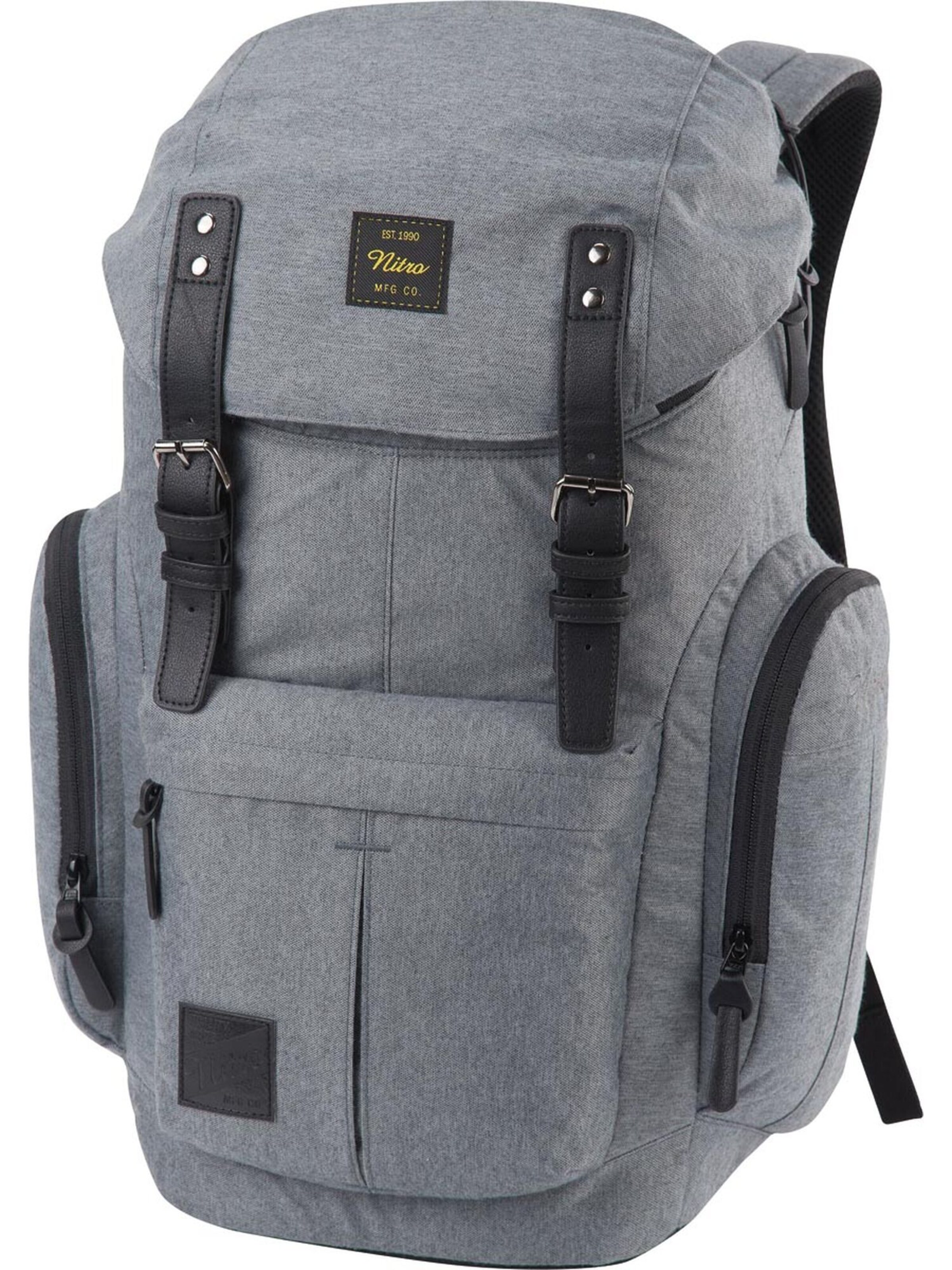 NITRO Rucksack DAYPACKER in Grau: Vorderseite