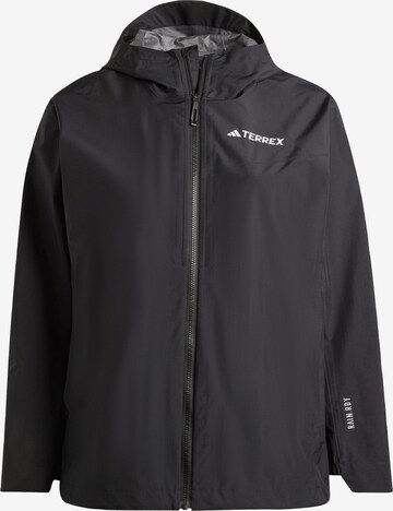 ADIDAS TERREX Funktionsjacke 'Terrex Multi 2.5L Rain.Rdy' in Schwarz: predná strana