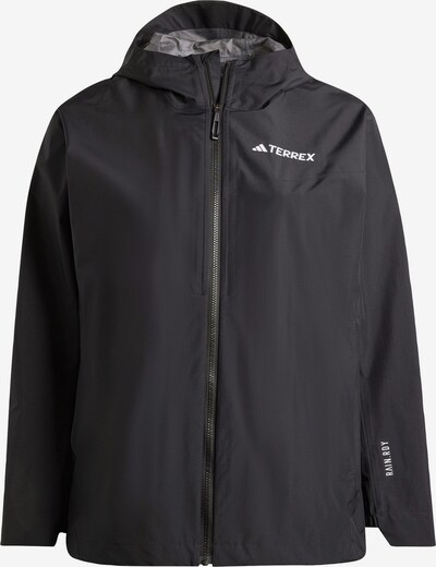 ADIDAS TERREX Funktionsjacke 'Terrex Multi 2.5L Rain.Rdy' in schwarz / weiß, Produktansicht