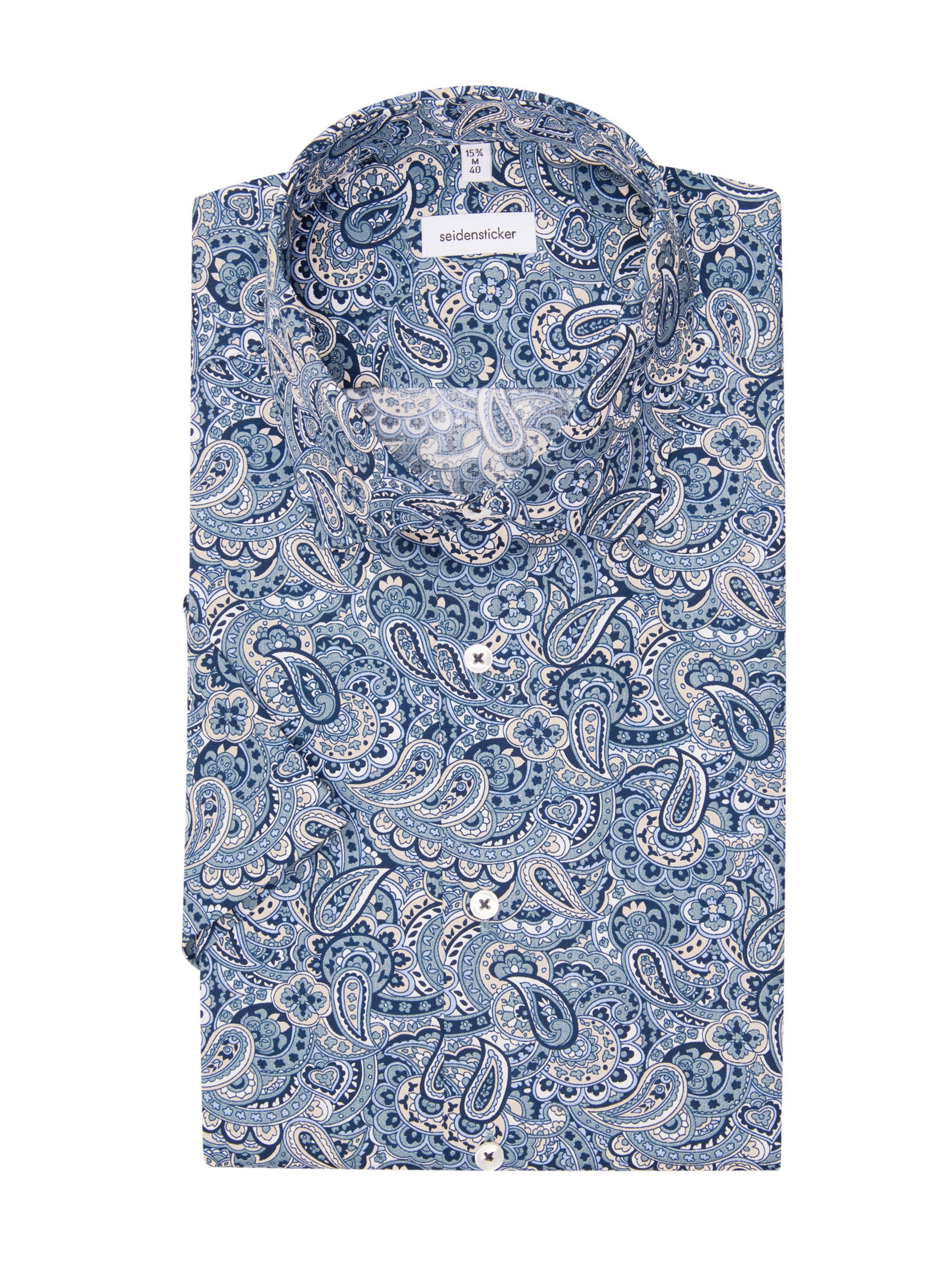 Coupe regular Chemise business SEIDENSTICKER en bleu