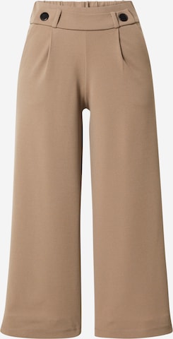 JDY Pleat-Front Pants 'GEGGO' in Brown: front