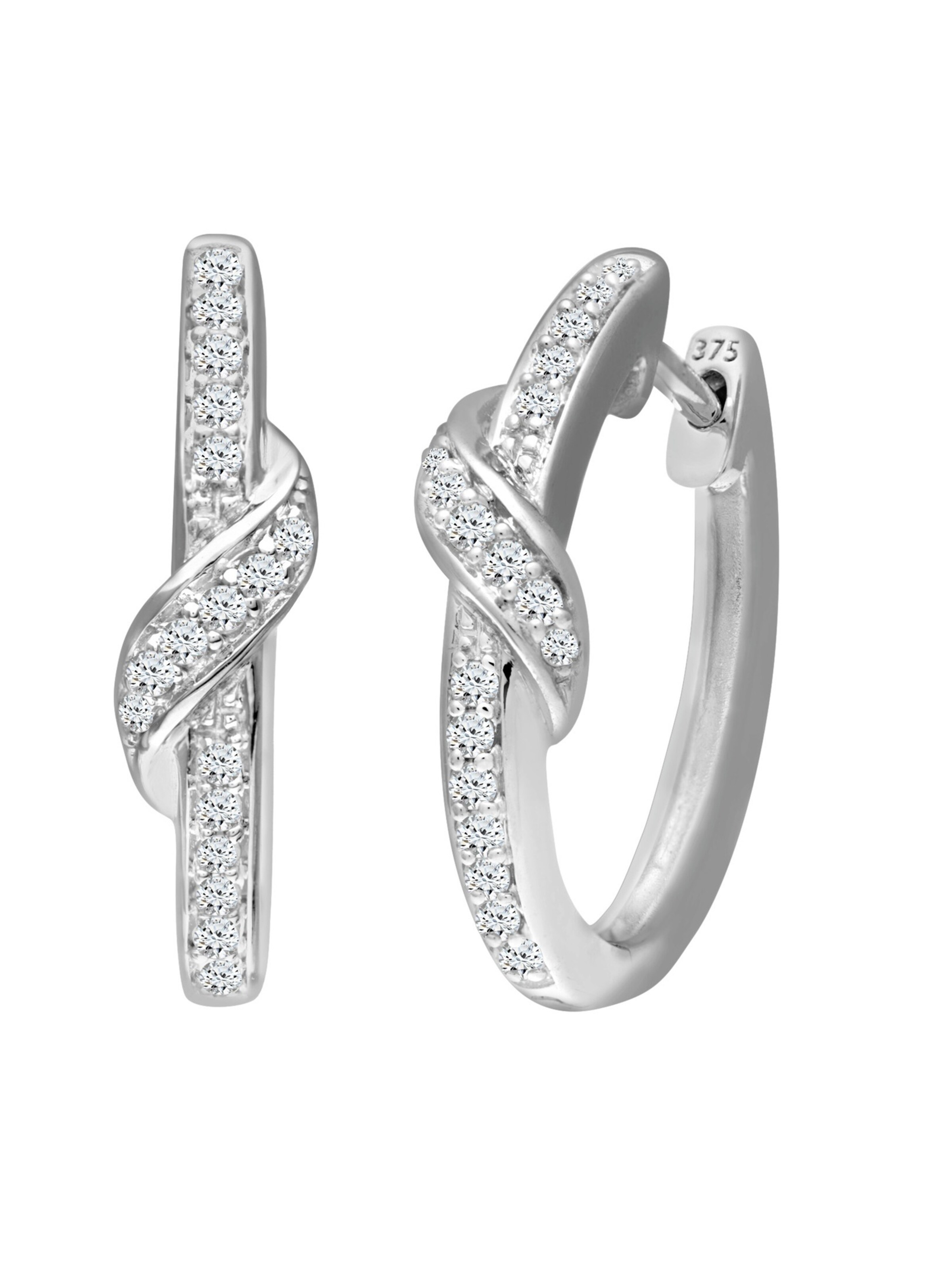 DIAMANT LETERNEL Earrings in Silver