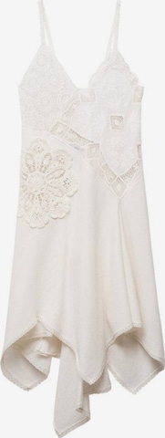 MANGO Summer Dress 'Gloria' in White: front