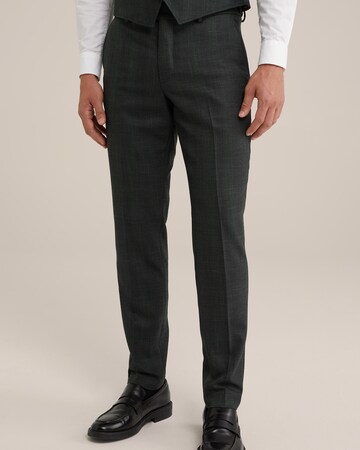 Slimfit Pantaloni con piega frontale di WE Fashion in grigio: frontale