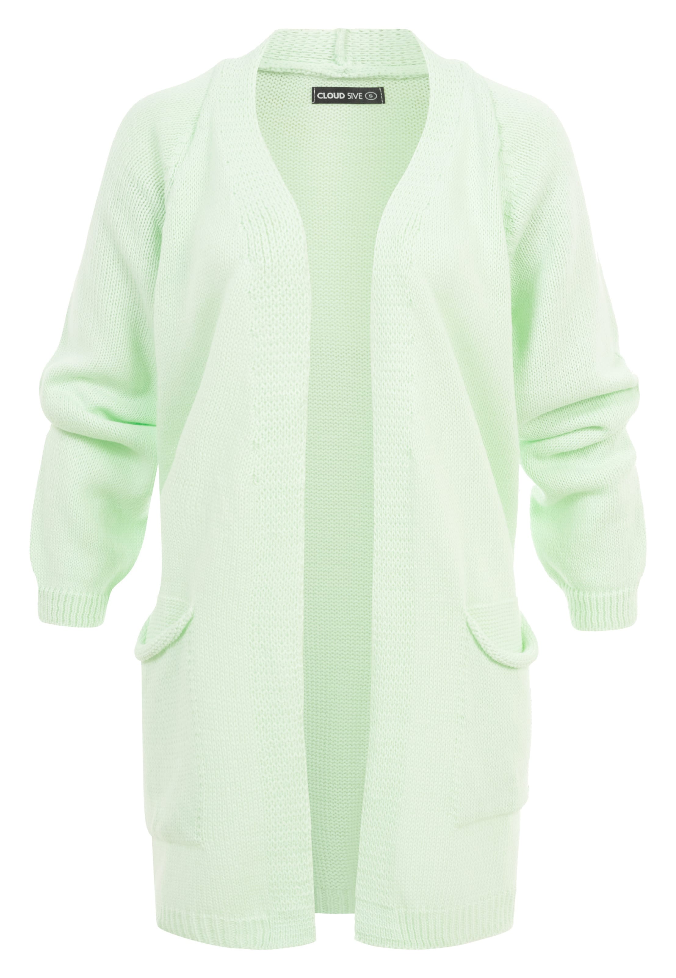 Cardigan Cloud5ive en vert : devant
