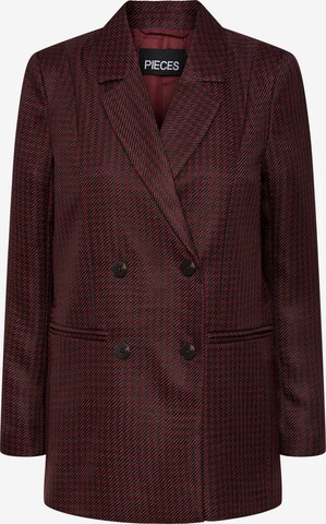 Blazer di PIECES in rosso: frontale