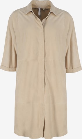 JAGGER & EVANS Bluse in Beige: predná strana