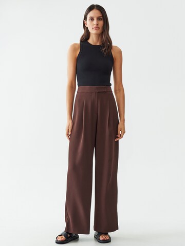 Calli Wide leg Byxa 'RENILA PANT' i brun