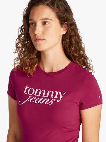 Tommy Jeans Shirt 'Essential' in Red