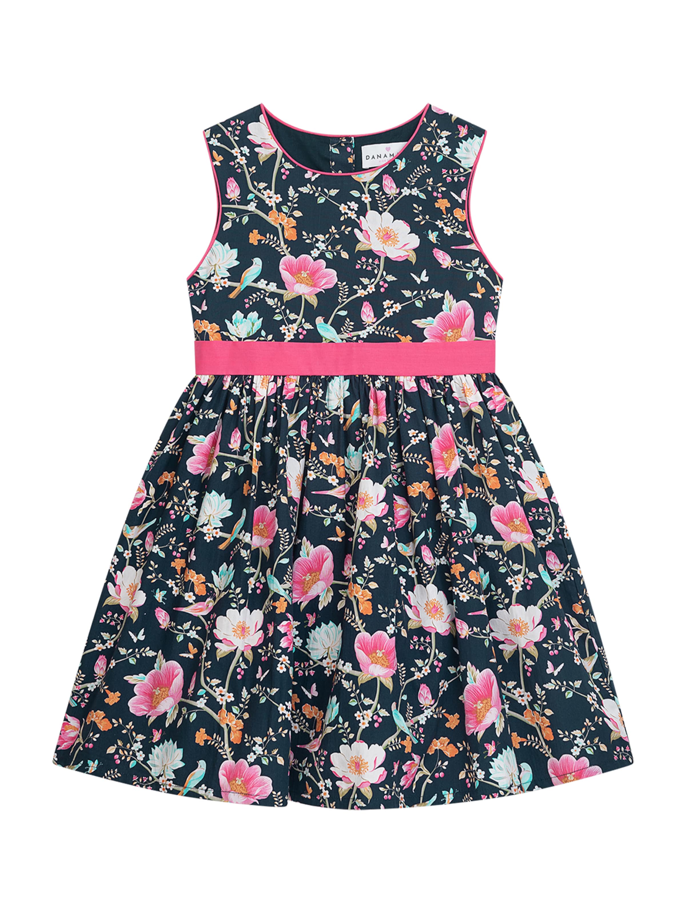 Abito di Danamade in blu: frontale