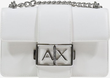 Borsa a spalla 'MESSENGER BAG XW000071 AF12039' di ARMANI EXCHANGE in bianco: frontale
