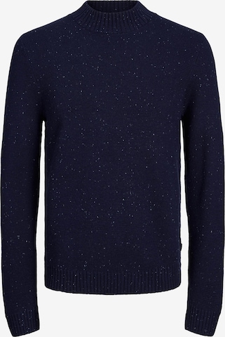 JACK & JONES Sweter 'BLANOLAN' w kolorze niebieski: przód