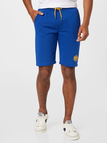 Petrol Industries Pants in Blue: front