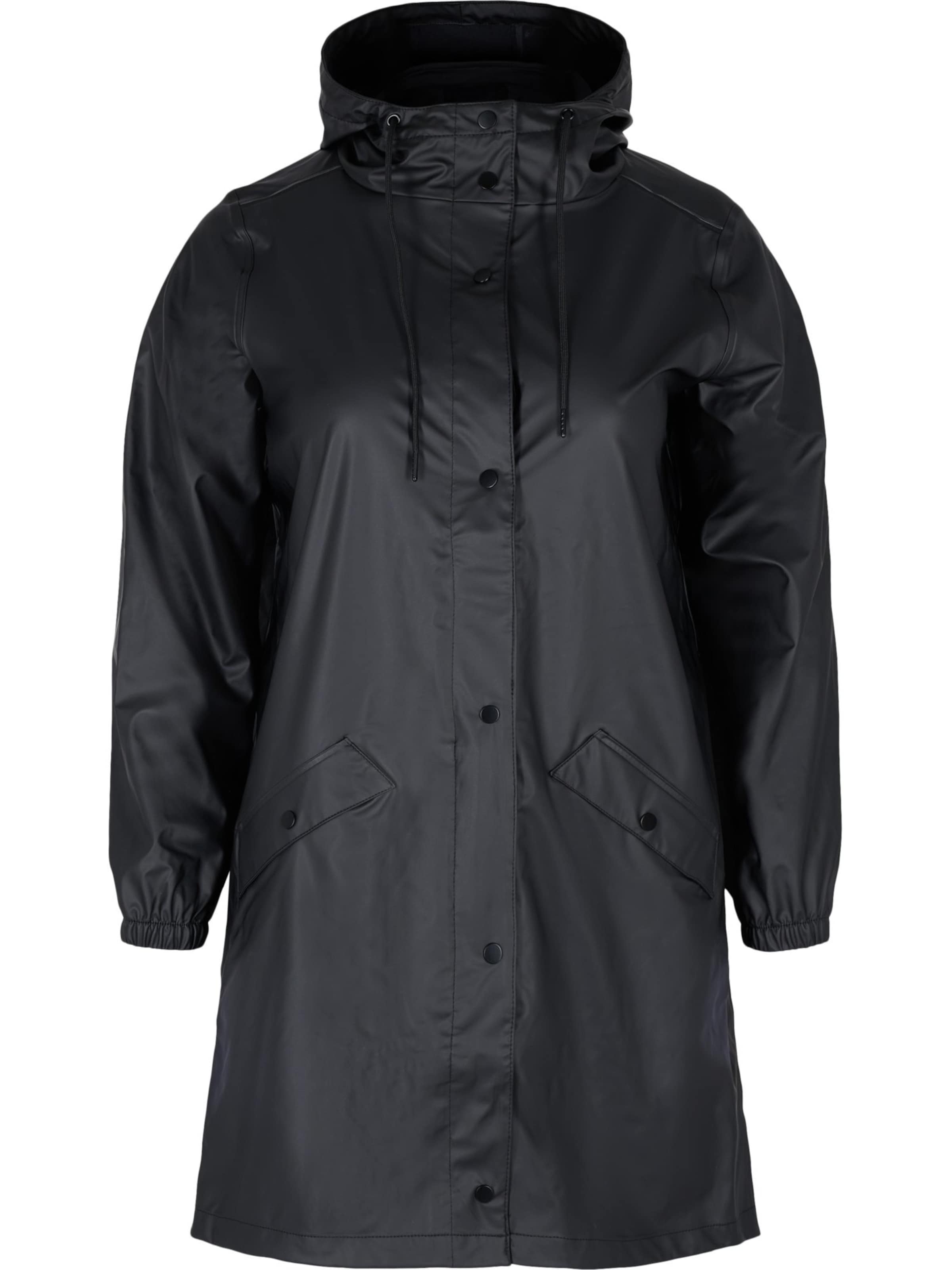 Zizzi Funktionsfrakke i sort: forside