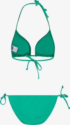 Urban Classics Triangel Bikini in Groen