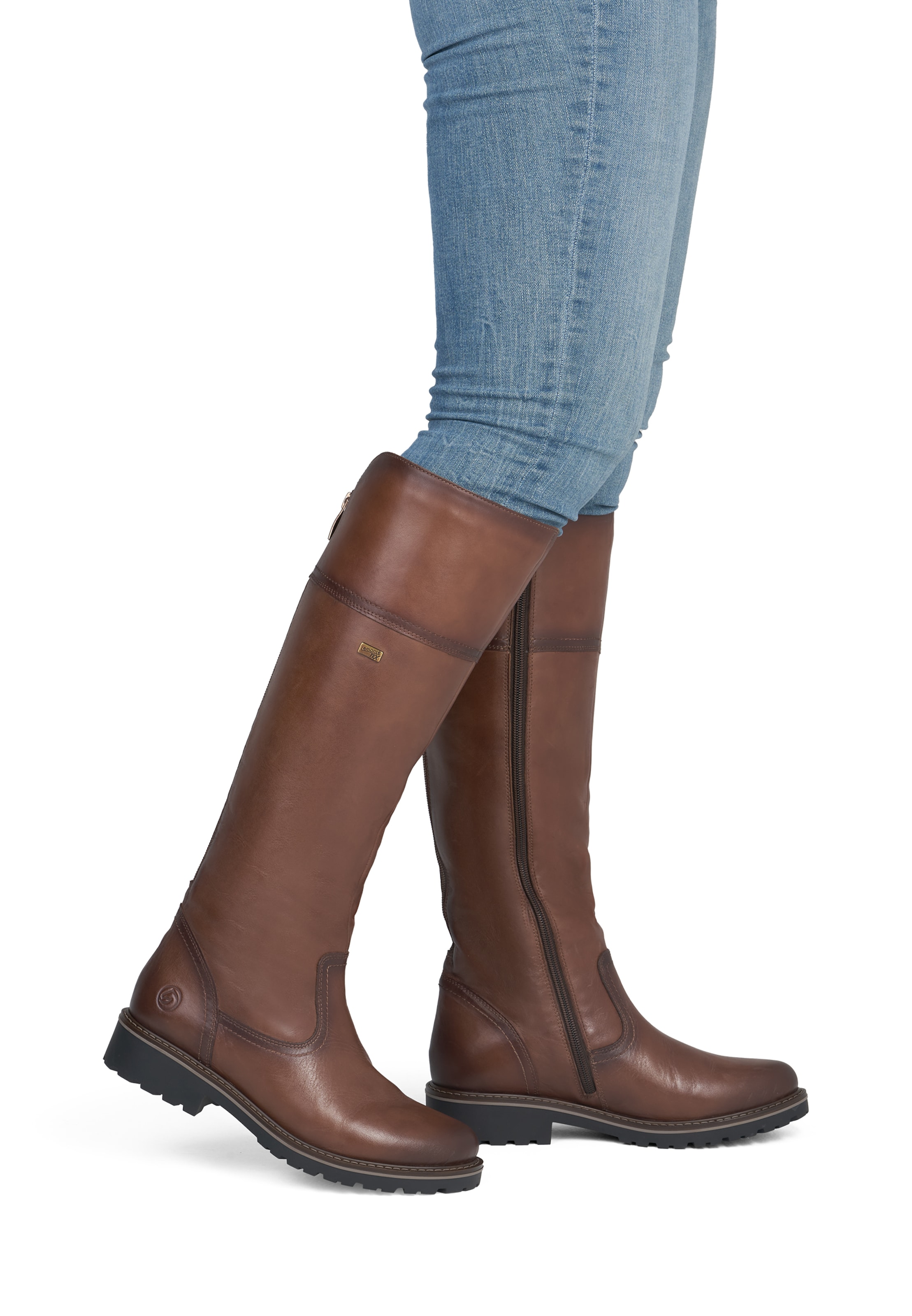 Bottes REMONTE en marron : devant