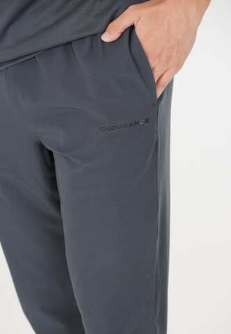 ENDURANCE Tapered Sports trousers 'Jeen' in Grey