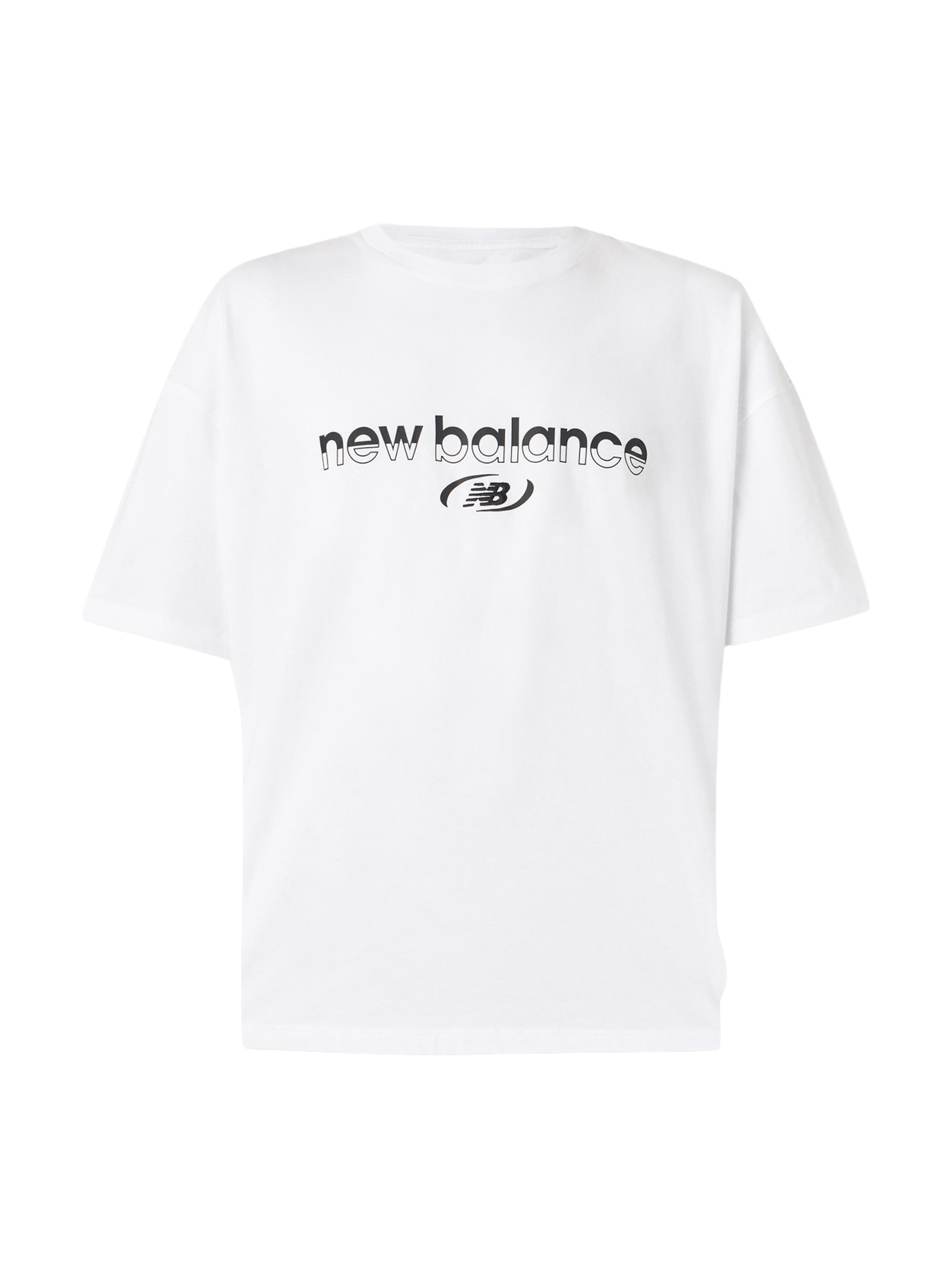 new balance Тениска в бяло: отпред