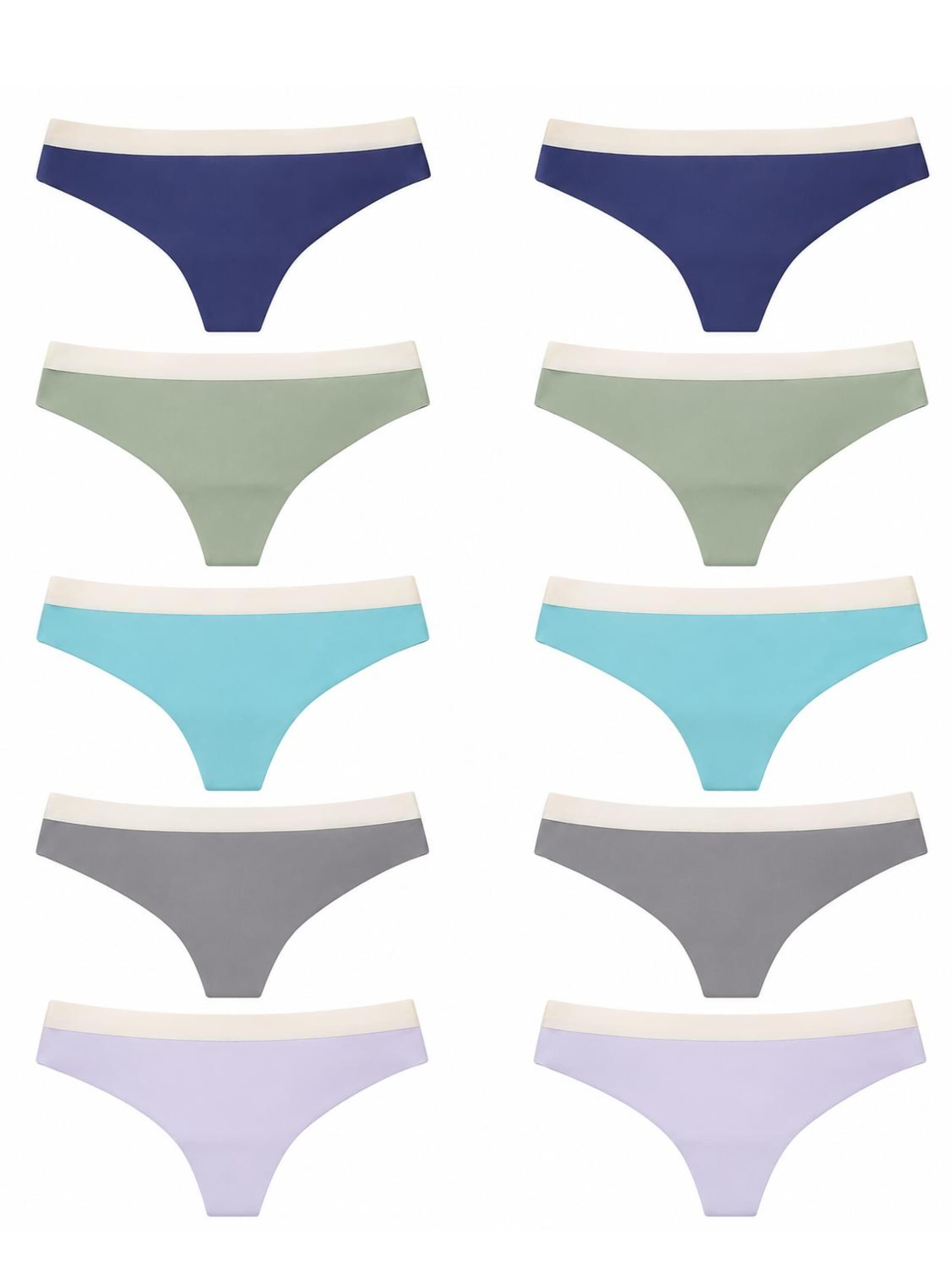 Emilie collection String in Blue: front