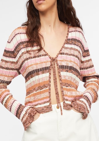 COMMA Strickjacke in Beige