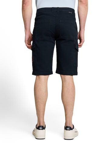 TOM TAILOR Regular Cargo Pants in Blue