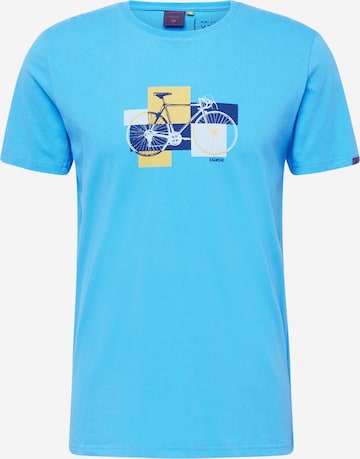 T-Shirt 'BLAIZE' Ragwear en bleu : devant