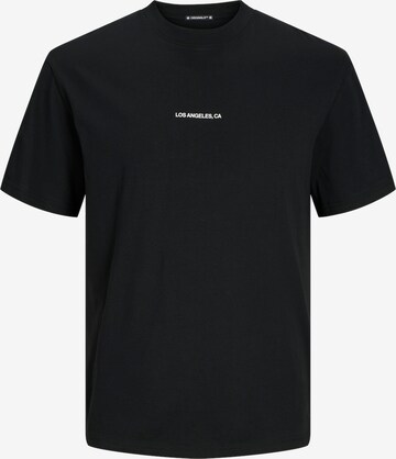 JACK & JONES Shirt 'ARUBA LANDSCAPE' in Black: front