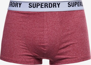 Superdry Boxershorts in Rot