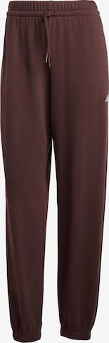 Pantaloni sport 'Essentials' de la ADIDAS SPORTSWEAR pe maro: față