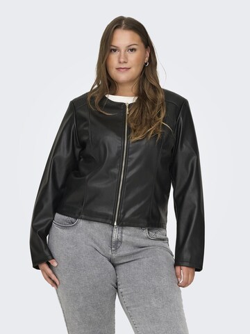 ONLY Carmakoma Overgangsjakke i sort: forside