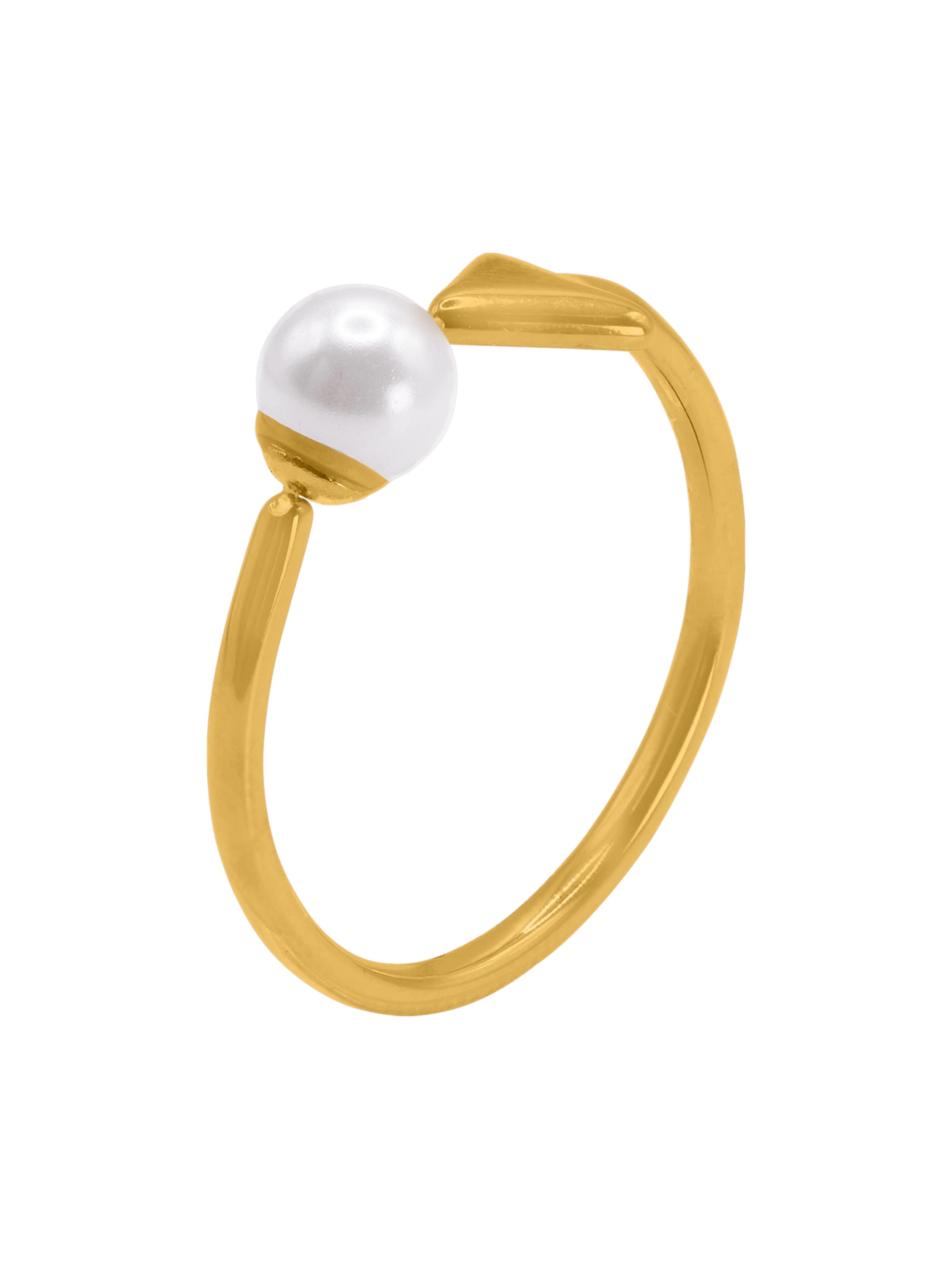 Heideman Bague 'Opimi' en or / blanc, Vue avec produit