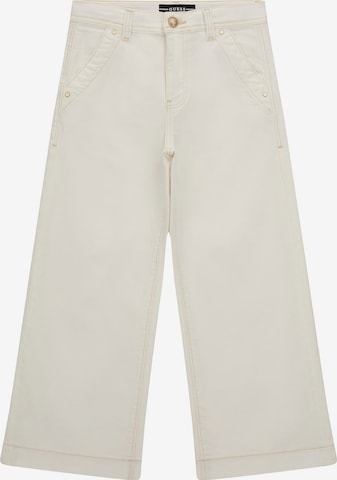 GUESS Loose fit Pants in Beige: front