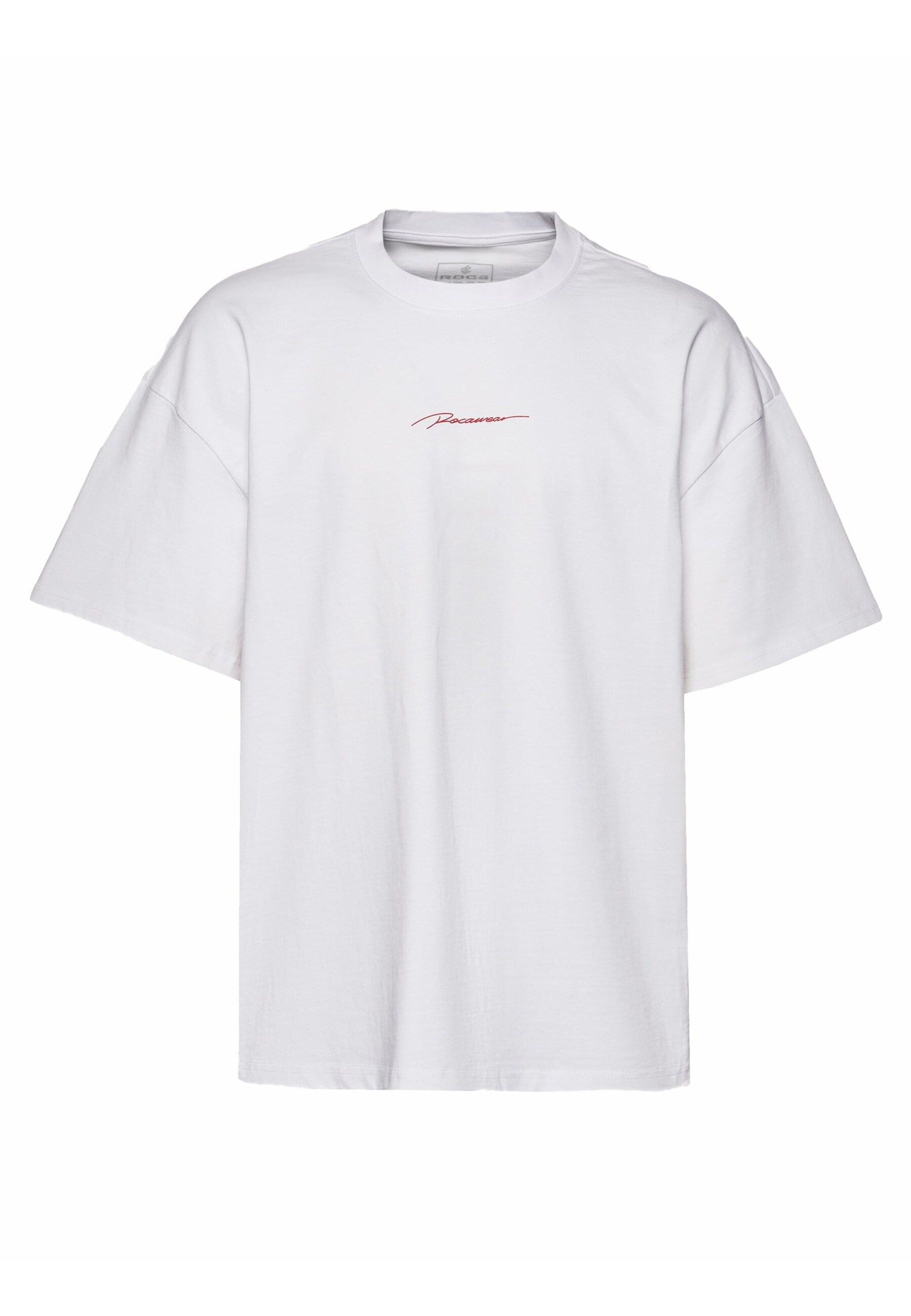 Maglietta di ROCAWEAR in bianco: frontale