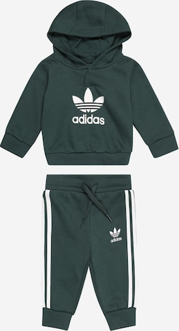 ADIDAS ORIGINALS Sweatsuit 'Adicolor' in Green: front