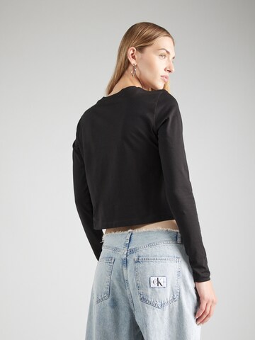 melns Calvin Klein Jeans T-Krekls 'MULTI PLACEMENT'