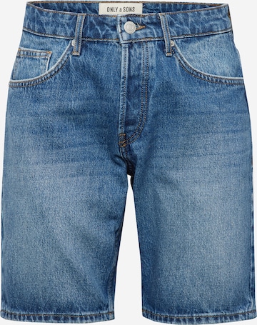 Only & Sons regular Jeans 'EDGE' i blå: forside