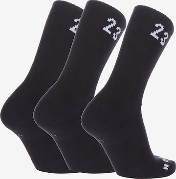 Jordan Sportsocken in Schwarz