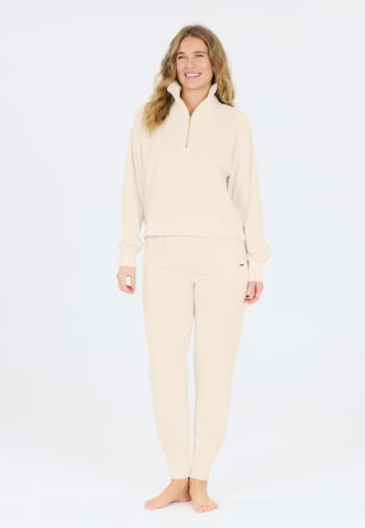 Athlecia Sports sweatshirt in Beige