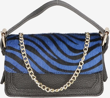 Gave Lux Clutch in Blue: front