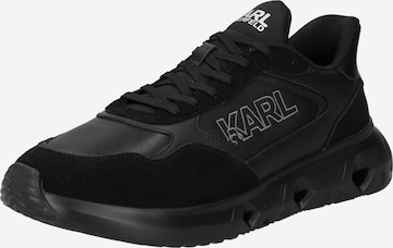 Karl Lagerfeld Низкие кроссовки в Черный: спереди
