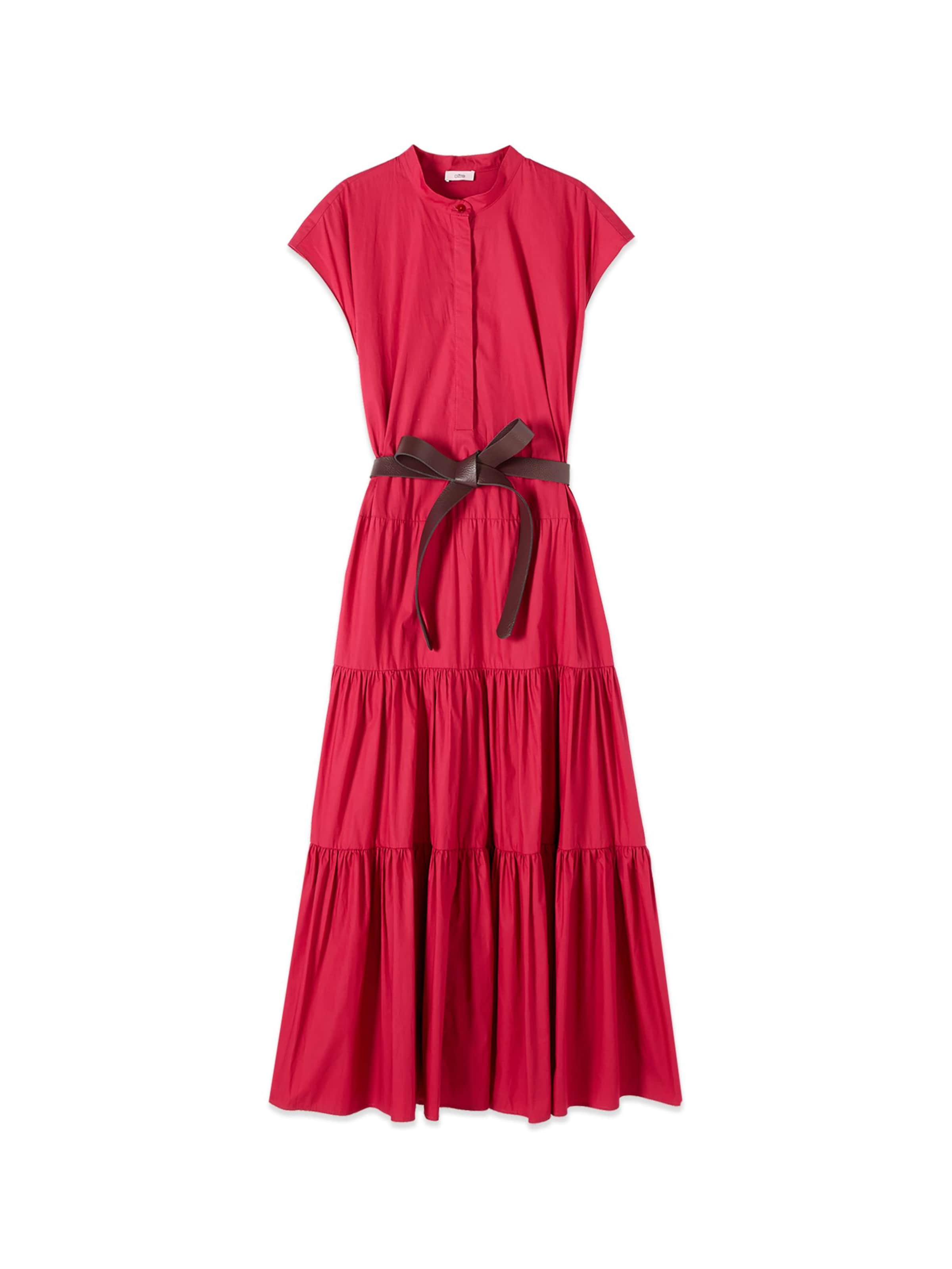 oltre - Vestido en rojo: frente