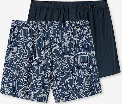 SCHIESSER Boxer shorts ' Multipacks ' in Light blue / Dark blue, Item view