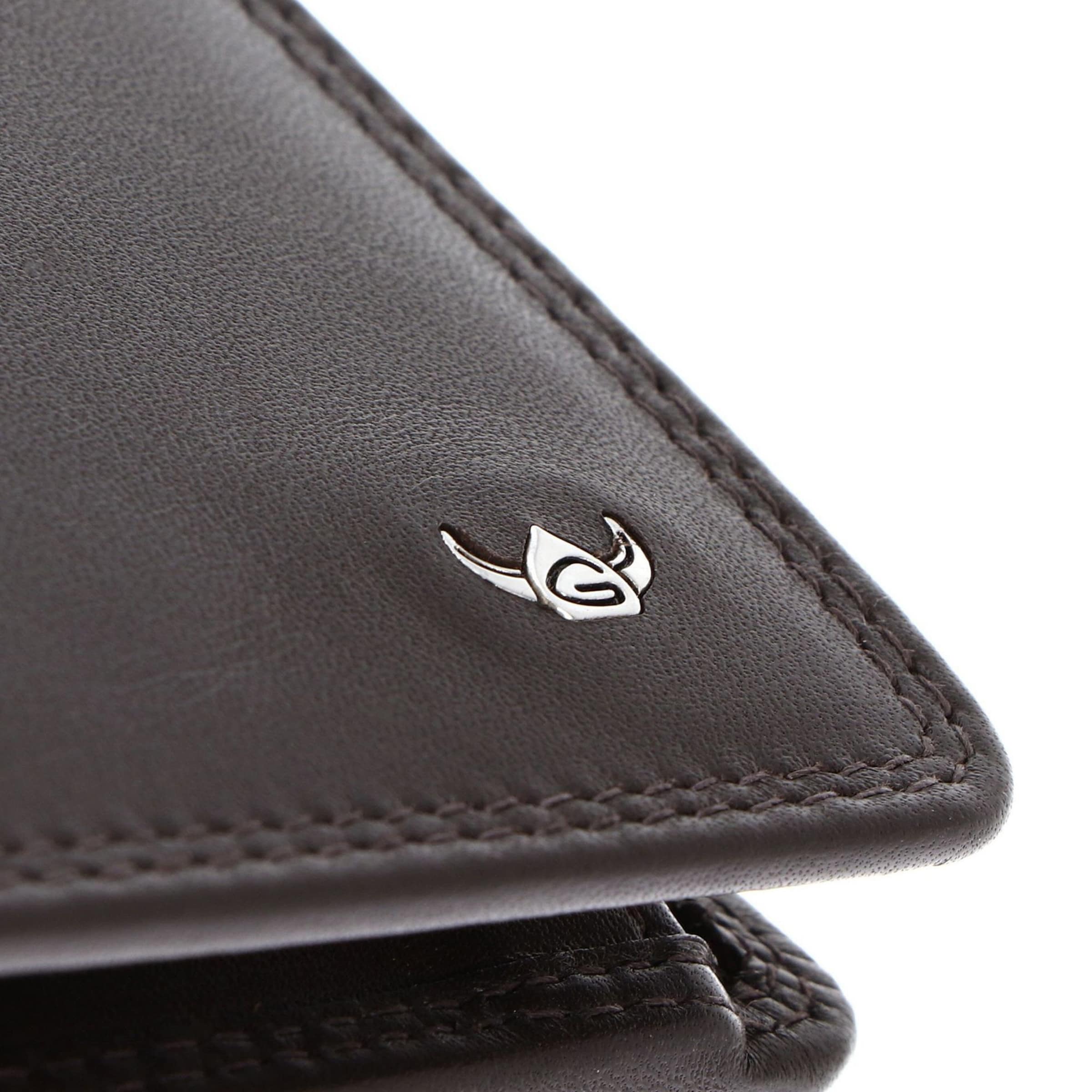 Porte-monnaies 'Polo' GOLDEN HEAD en marron