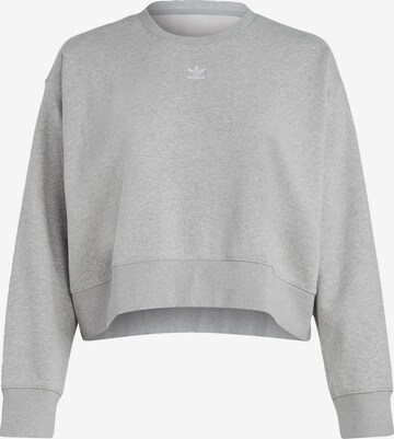 ADIDAS ORIGINALS Sweatshirt 'Adicolor Essentials' in Grau: predná strana