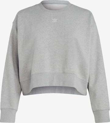 Sweat-shirt 'Adicolor Essentials' ADIDAS ORIGINALS en gris : devant