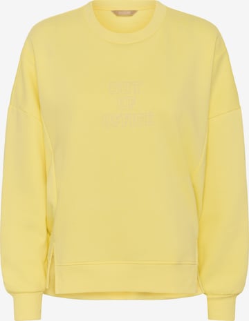 CULTURE Sweatshirt i gul: forside