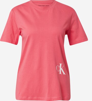 Calvin Klein Jeans T-Shirt in Pink: predná strana